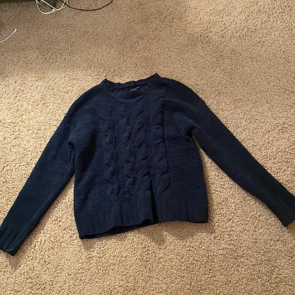 Blue American eagle sweater